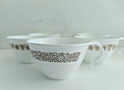Tazas de té Corelle by Corning Woodlands & Butterfly Patterns mango gancho (lote de 5 Foto 1 de 4