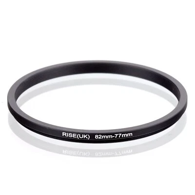 RISE(UK) 82-77MM 82 MM- 77 MM 82 to 77 Step Down Ring Filter Adapter - Image 1 of 3