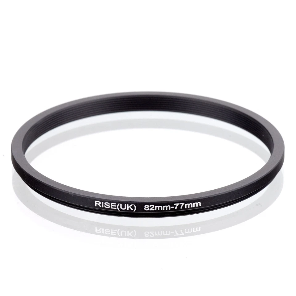 RISE(UK) 82-77MM 82 MM- 77 MM 82 to 77 Step Down Ring Filter Adapter - Image 1 of 3