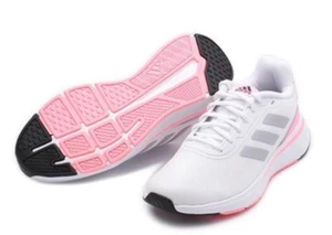 adidas Start Your Run White Silver Pink Women Running Sports Shoes GY9232 - Picture 1 of 9