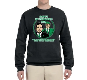 The Office St Paddys Irish Closest Thing Zitat St Patricks Day Unisex-Pullover - Bild 1 von 6