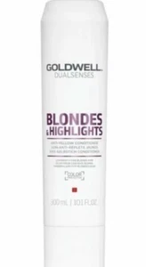 Goldwell Dualsenses Blondes & Highlights Anti-Yellow Conditioner 10.1 oz - Picture 1 of 2