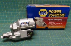 Napa Power Supreme Premium Remanufactured Starter 44-6743 12V 1.4KW, CW Rotation - Picture 1 of 3