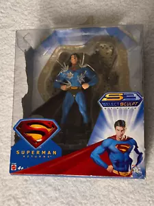 Mattel SUPERMAN RETURNS INVULNERABLE SUPERMAN/S3 Select Sculpt Series - Picture 1 of 6