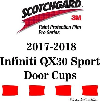 3M Scotchgard Paint Protection Pro Series para Infiniti QX30 Sport 2019 2020 2021 Foto 1 de 3