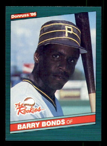 1986 Donruss Rookies #11 Barry Bonds XRC Pirates Rookie NM-MT