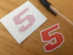 Johann Zarco Startnummer 5 - (sehr kleines Paar) - Bild 1 von 1