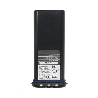 Nueva batería de iones de litio BP-252 para radio marina de mano ICOM M36 M34 1800 mAh 7,4 V Foto 1 de 4
