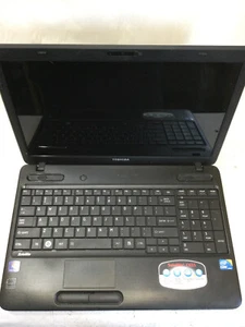 TOSHIBA SATELLITE C655-S5128 -FOR PARTS- INTEL I3 - NO RAM -READ DESCRIPTION-BB - Picture 1 of 8