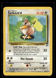 2000 Pokemon Game Base Set 2 #040/130 Farfetch'd NM-Mint+ - Picture 1 of 2