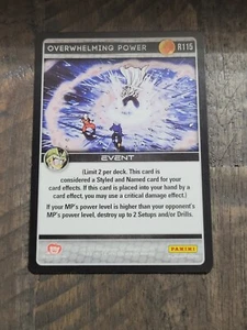 2016 Dragon Ball Z Perfection #R115 Overwhelming Power R - Picture 1 of 2