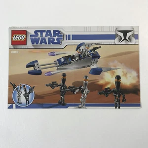 LEGO 8015 STAR WARS Assassin Droids Battle Pack INSTRUCTIONS ONLY - Picture 1 of 4
