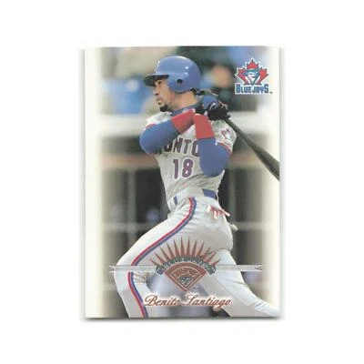 Benito Santiago 1997 Leaf #296 Toronto Blue Jays Baseball Card NM - Image 1 of 3