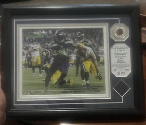 Marshawn Lynch For Game On 9/4/14 limited edition plaque 31 Of 124 - Picture 1 of 7