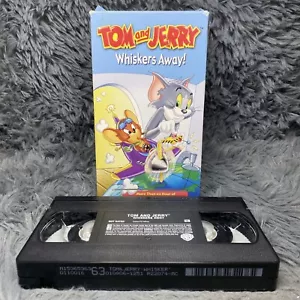 Tom and Jerry - Whiskers Away VHS 2003 Warner Bros Classic Cartoon Movie Film - Picture 1 of 8