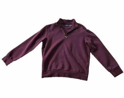 Polo Ralph Lauren Cremallera Jersey Suéter Simulado Sudadera Pullover Para Hombre’s M Foto 1 de 4