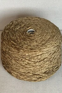 Acrylic Chenille Cone Yarn 4 Lbs Brandy Brown 900 YPP - Picture 1 of 2