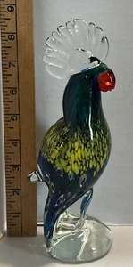 Geo Glas Papagei Figur - Bild 1 von 8