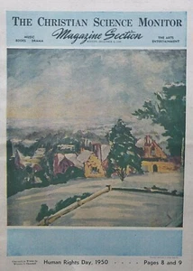 CHARTWELL IM WINTER von WINSTON CHURCHILL ATLEE MENSCHENRECHTSTAG 9. Dezember 1950 - Bild 1 von 3