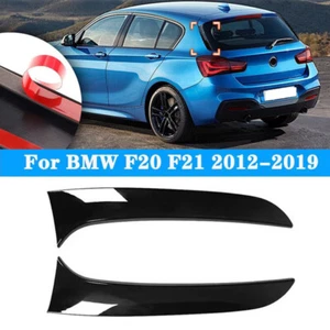 Pair Rear Window Side Spoiler For BMW 1 Series F20 F21 2012-2016 2017 2018 2019 - Picture 1 of 15