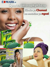 3 pack Splina Chlorophyll Soap. Natural antiseptic to kill bacteria, from Canada