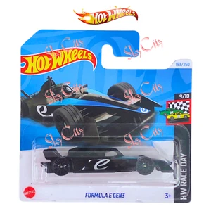 Hot Wheels 2024 Formula E GEN3 #193 Black 9/10 Race Day SHORT CARD - Picture 1 of 10