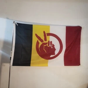 Kanadische Indianer Bewegung Flagge 150x90cm Outdoor Polyester Banner Indigene Rechts - Bild 1 von 6