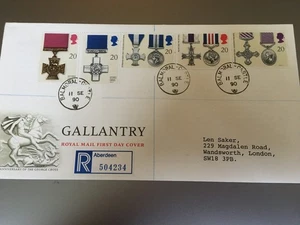 GB BRIEFMARKEN SELTENE CDS ERSTTAGSBRIEF 1990 GALANTERIE BALMORAL PLATZ CDS - Bild 1 von 1