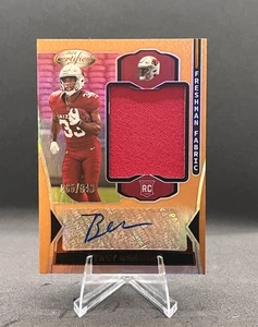 2024 Panini Certified Trey Benson #FMS-TBN Fabric Mirror Signatures Bronze /349 - Picture 1 of 2