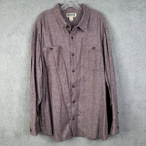 Duluth Herren Hemd Burgund Brushed Flanell Relaxed Fit Lumbercore Gr. 3XL *Fehler - Bild 1 von 9