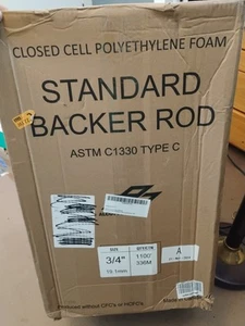 3/4 Zoll x 1100 ft. Closed Cell Backer Rod - Bild 1 von 3