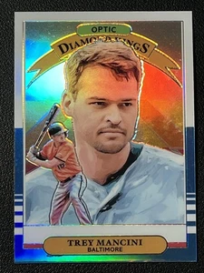 2019 Donruss Optic #5 Trey Mancini Carolina Blue/White Baltimore Orioles - Picture 1 of 2