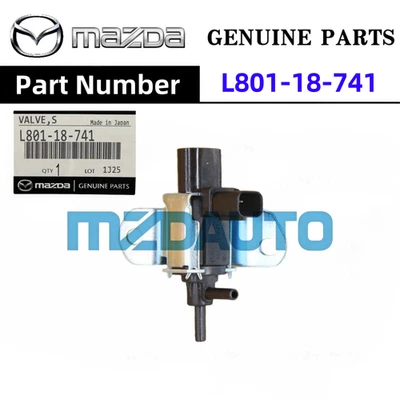 Válvula de control de corredor colector de admisión original Mazda 3 5 6 Tribute L801-18-741 Foto 1 de 4