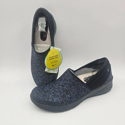 BZees Blue Slip On Comfort Loafer Sneaker Womens Sz 7 NEW - Image 1 of 4