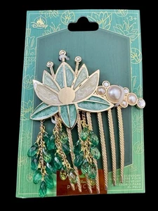 Nuevo peine floral pinza para el cabello princesa Tiana’s Bayou Adventure de los parques de Disney - Imagen 1 de 1