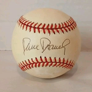 Dave Dravecky Padres Giants MLB signierter Baseball ohne Echtheitszertifikat - Bild 1 von 7