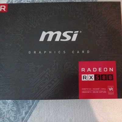 MSI Radeon RX580 8gb Graphics Card - Image 1 of 2