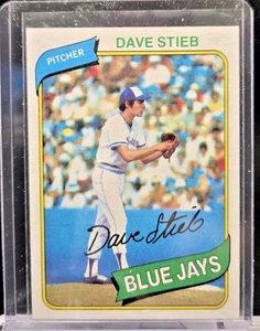 Tarjeta de novato 1980 Topps Dave Stieb #77 (RC) - Imagen 1 de 2