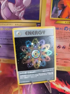 Pokemon Karte Card Rainbow Energy Team Rocket Gang Holo Wotc japanese Exc Swirl - Bild 1 von 19