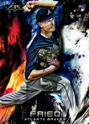Max Fried Atlanta Braves 2018 Topps Fire RC #28 Pitcher - Image 1 of 2