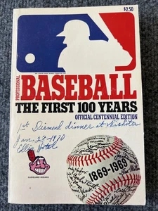 Baseball The First 100 Years Official Centennial Edition 1969 Paperback MLB - Picture 1 of 11