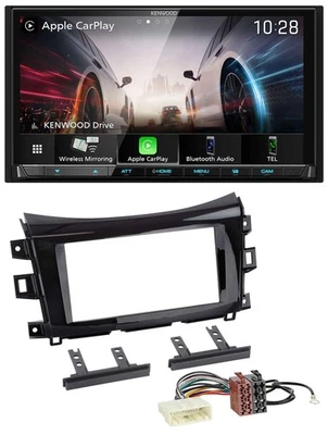 Kenwood MP3 2DIN USB DAB Bluetooth Autoradio für Nissan Navara (ab 16) - Bild 1 von 4