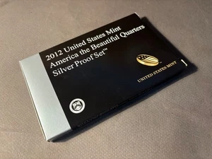 2012 US America the Beautiful Quarters Set from U.S. Mint Unopened - Picture 1 of 2