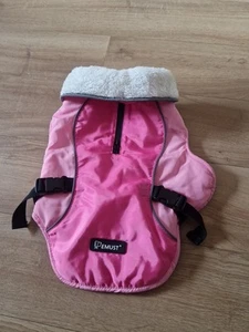 EMUST Pink Dog Jacket Winter, Cozy Windproof Dog Jacket for Cold Weather MEDIUM - Picture 1 of 5