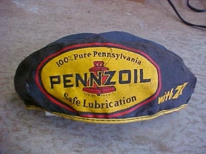 Pennzoil olio stazione di servizio vintage con cappello assistenti meccanici Z-7 circa 11" - Foto 1 di 6