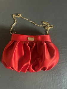 Red Satin Francis Valentine Purse/clutch/bag NWOT - Picture 1 of 7