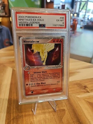Pokemon Hidden Legends Ninetales EX HOLO 96/101 Rare Set PSA 6 FREAH SLAB - Image 1 of 4