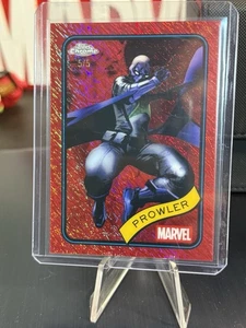 2025 Marvel Topps Chrome PROWLER #13 Red Shimmer 5/5 - Bild 1 von 2