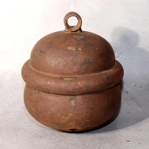 Japanische antike Eisenglocke Suzu Gong buddhistischer Tempel Shinto Schrein BOS963 - Bild 1 von 24