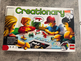 Creationary Lego 3844 Game Set - Complete with Original Box No Manual - RARE!